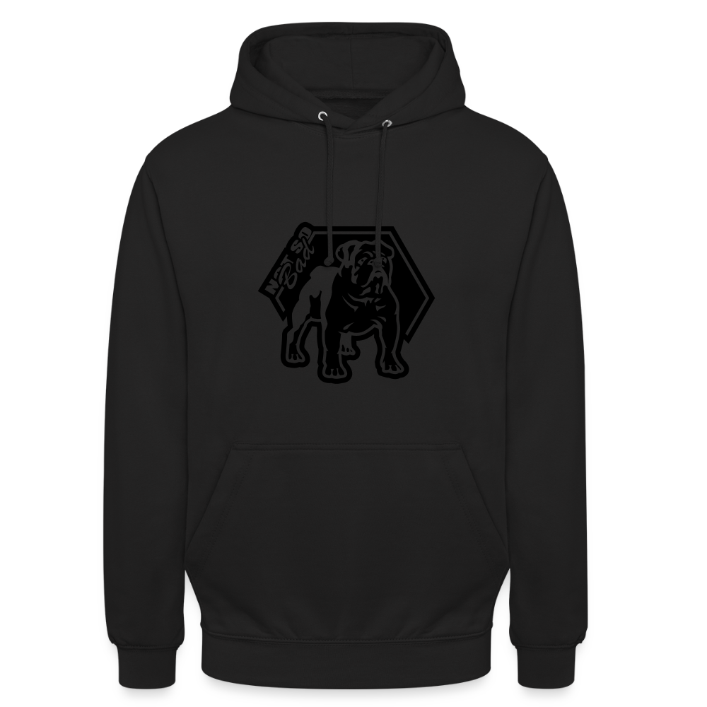 Hoodie unisex - zwart