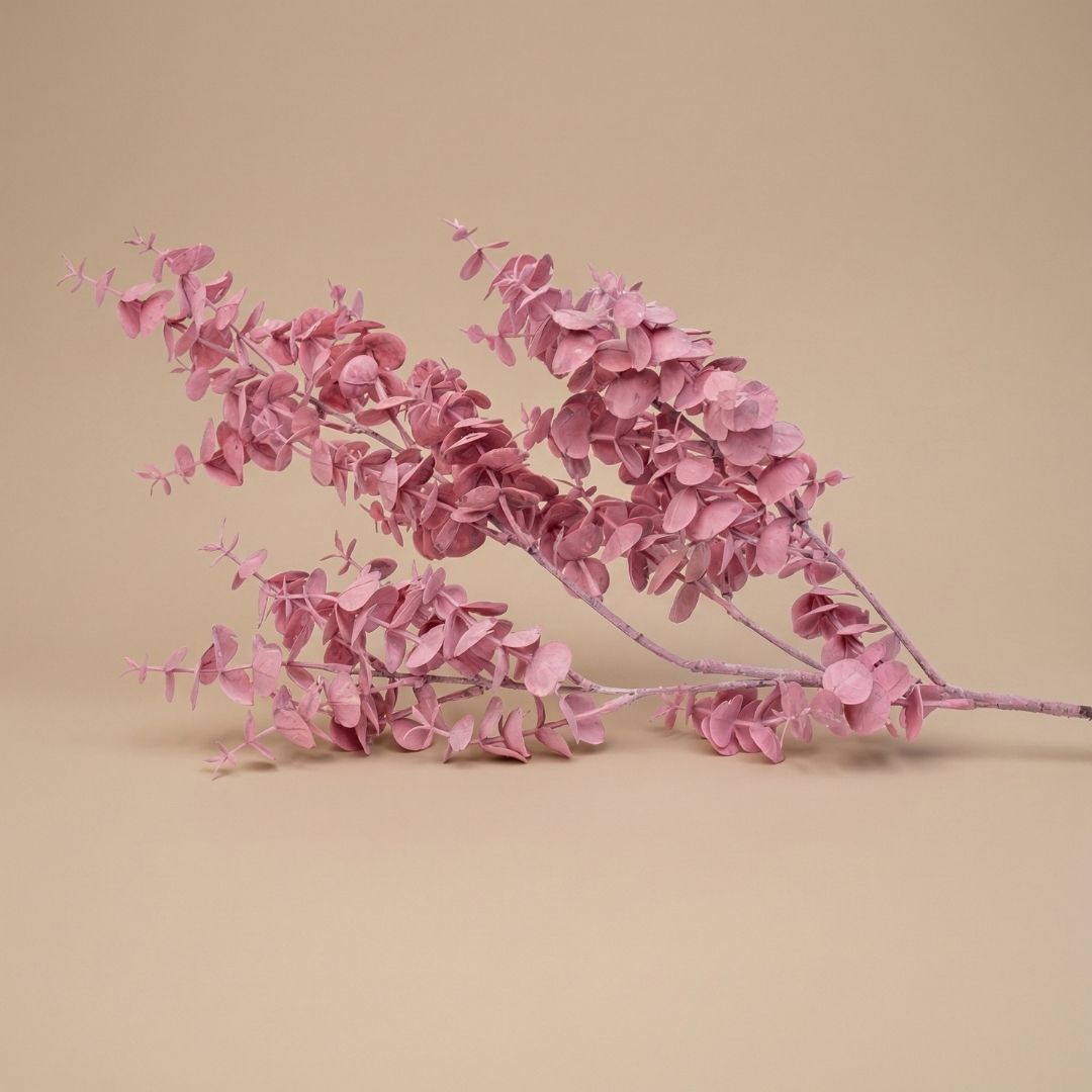 Decorative Artificial Eucalyptus Branch - 1 Stem - ↑ 83 Cm