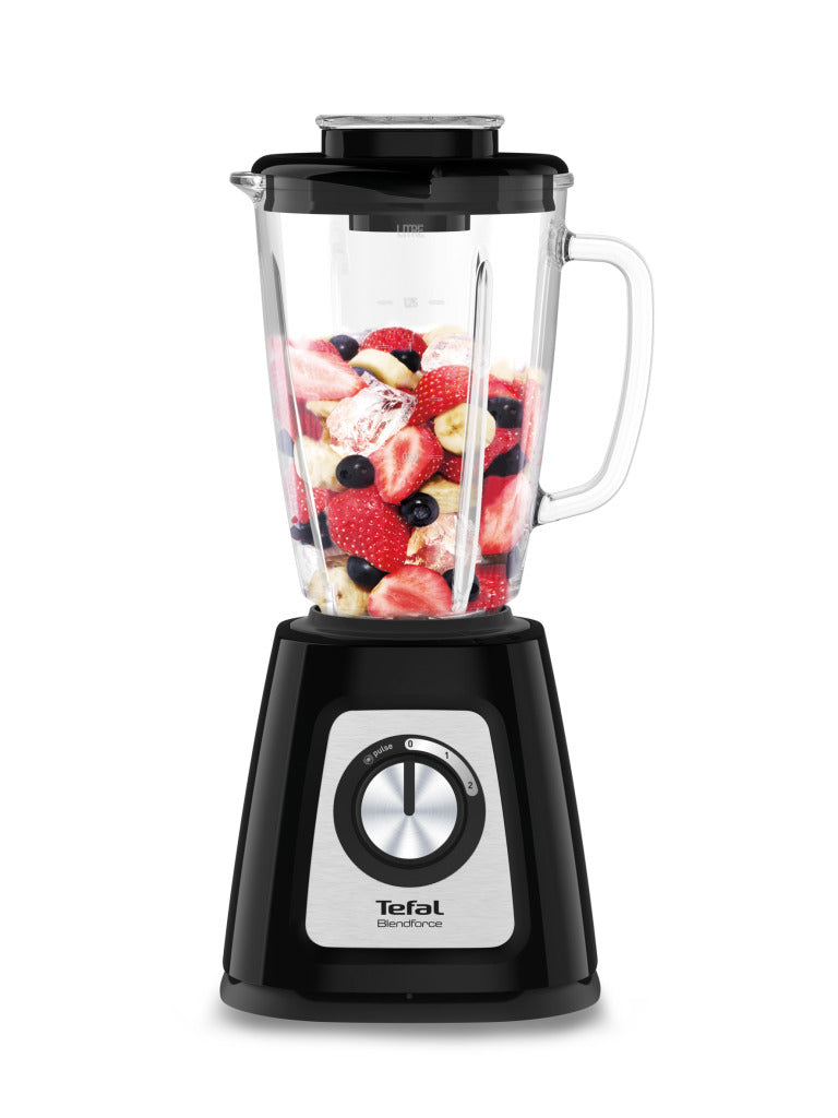 Tefal Bl4388 Blender 1.25L 800W Zwart