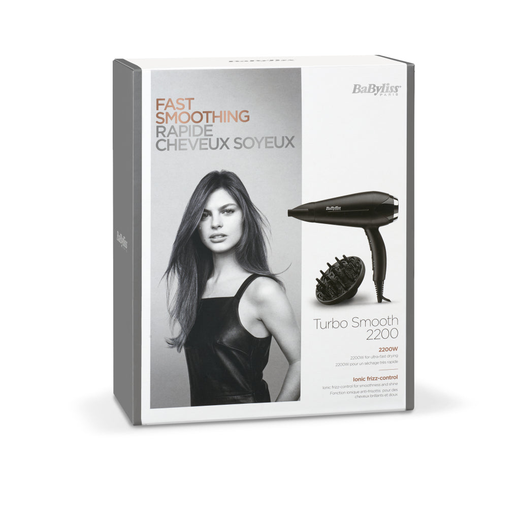 Babyliss D572De Föhn 2200W Zwart