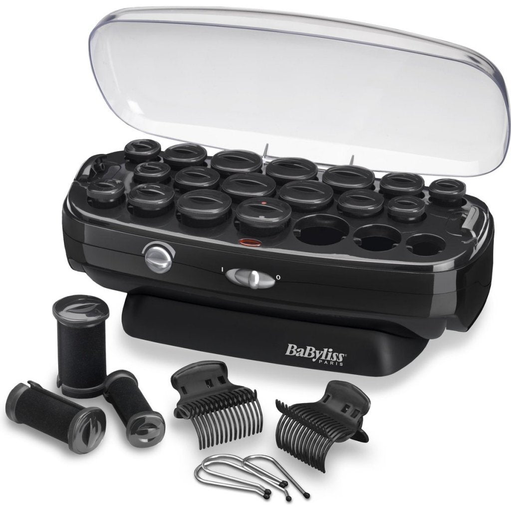 Babyliss Rs035E Thermo Ceramic Rollers Krulset Zwart