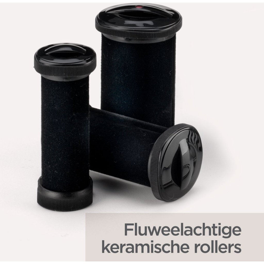 Babyliss Rs035E Thermo Ceramic Rollers Krulset Zwart