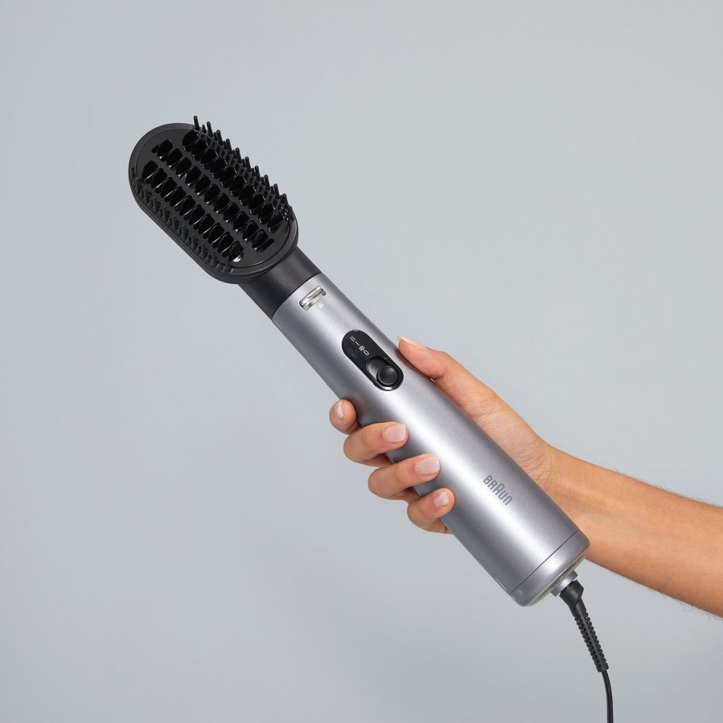 Braun As4.3 Bras430E F&Ouml;Hnborstel 1000W Zwart/Zilver