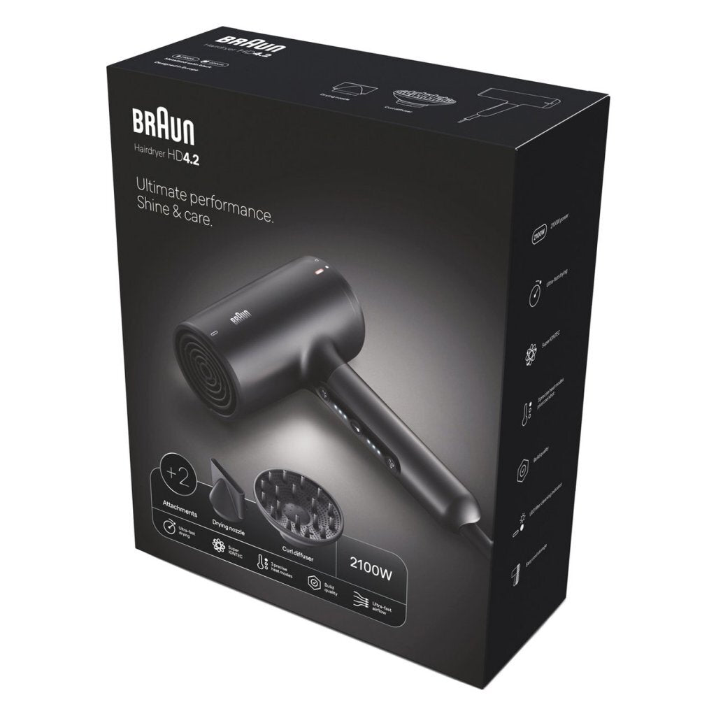 Braun Hd4.2 F&Ouml;Hn 2100W Zwart