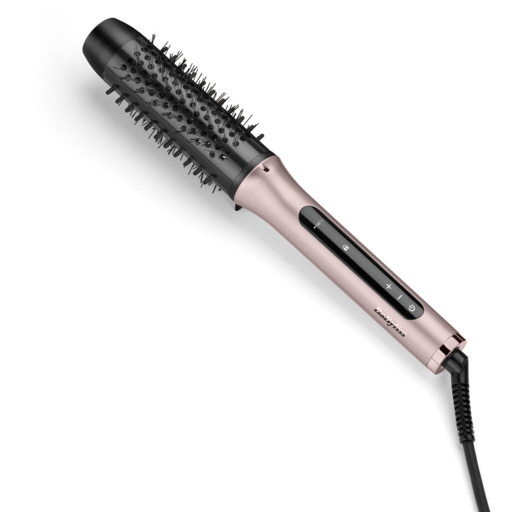 Babyliss Hsb200E Volume Boost Thermische Krulborstel Zwart/Champagne