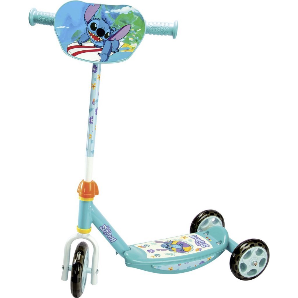 Smoby Disney Stitch Step Met 3 Wielen Blauw