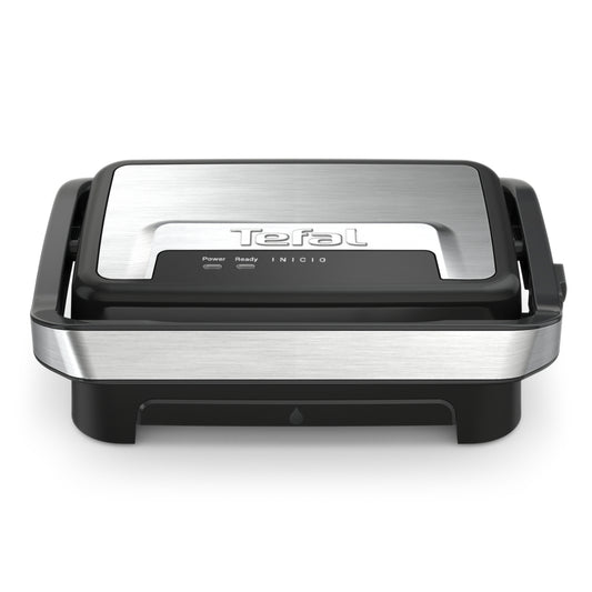 Tefal Gc270D Inicio Compact Contactgrill Zwart/Rvs