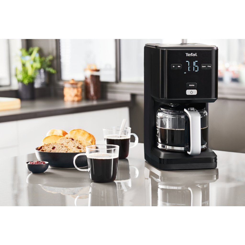 Tefal Cm6008 Smart'nlight Koffiezetapparaat Zwart