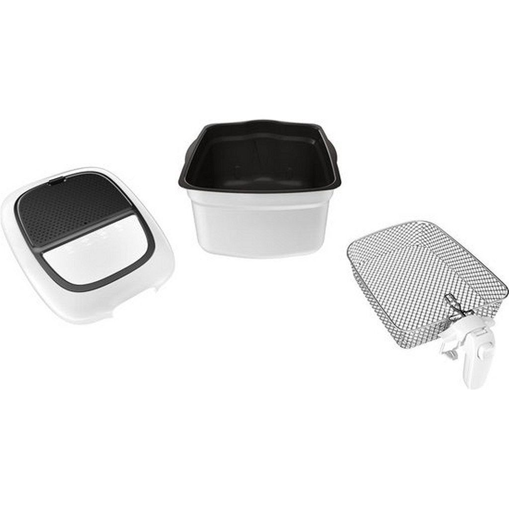 Tefal Fr3140 Super Uno Friteuse 2.2L 1800W Wit/Zwart