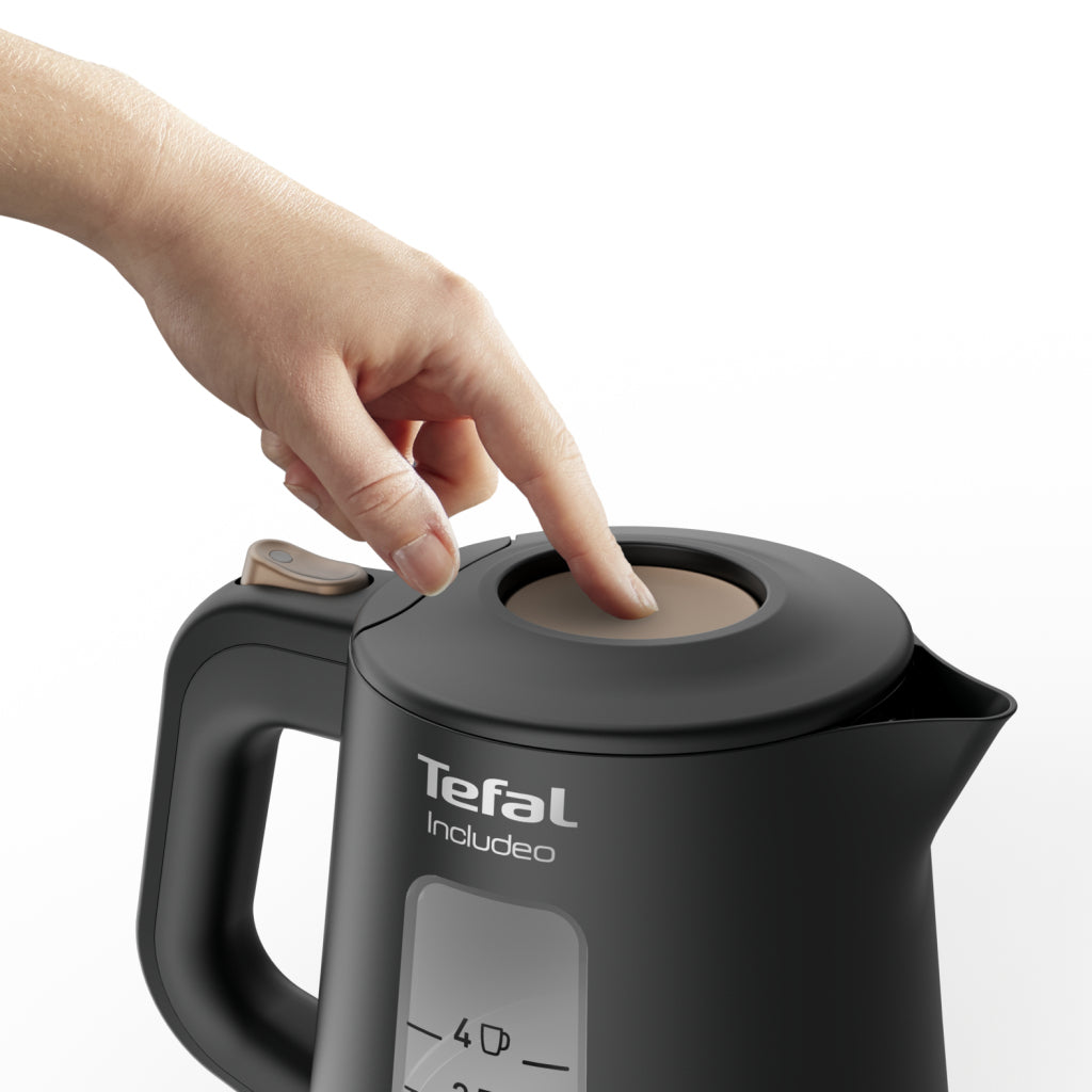 Tefal Ki5338 Includeo Waterkoker 1L 1800W Zwart