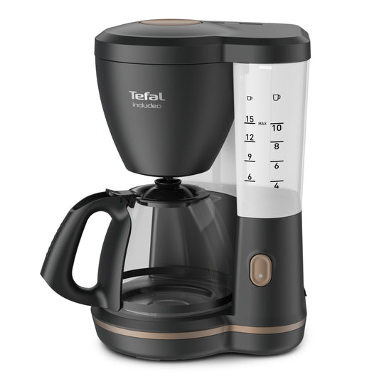 Tefal Cm5338 Includeo Filterkoffiezetapparaat Zwart