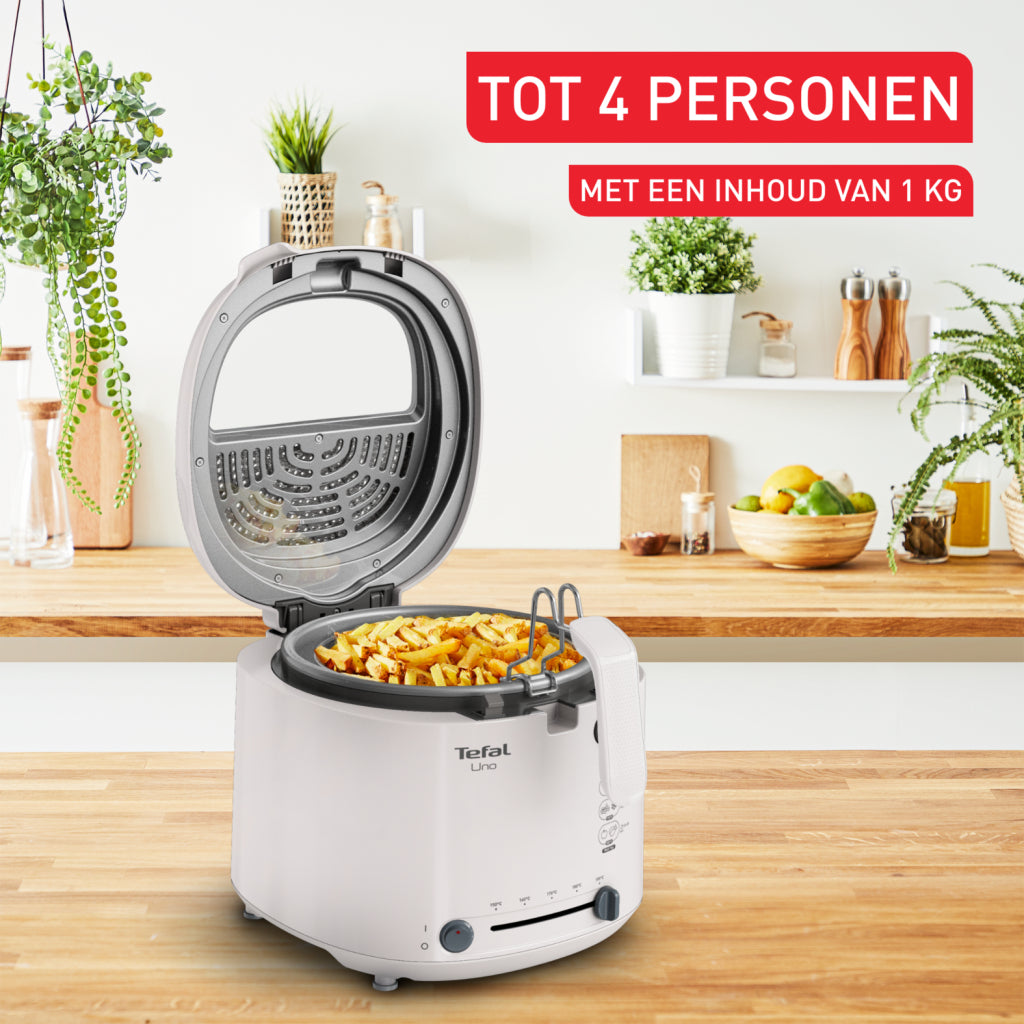 Tefal Ff203B Uno Friteuse 1L 1470W Beige