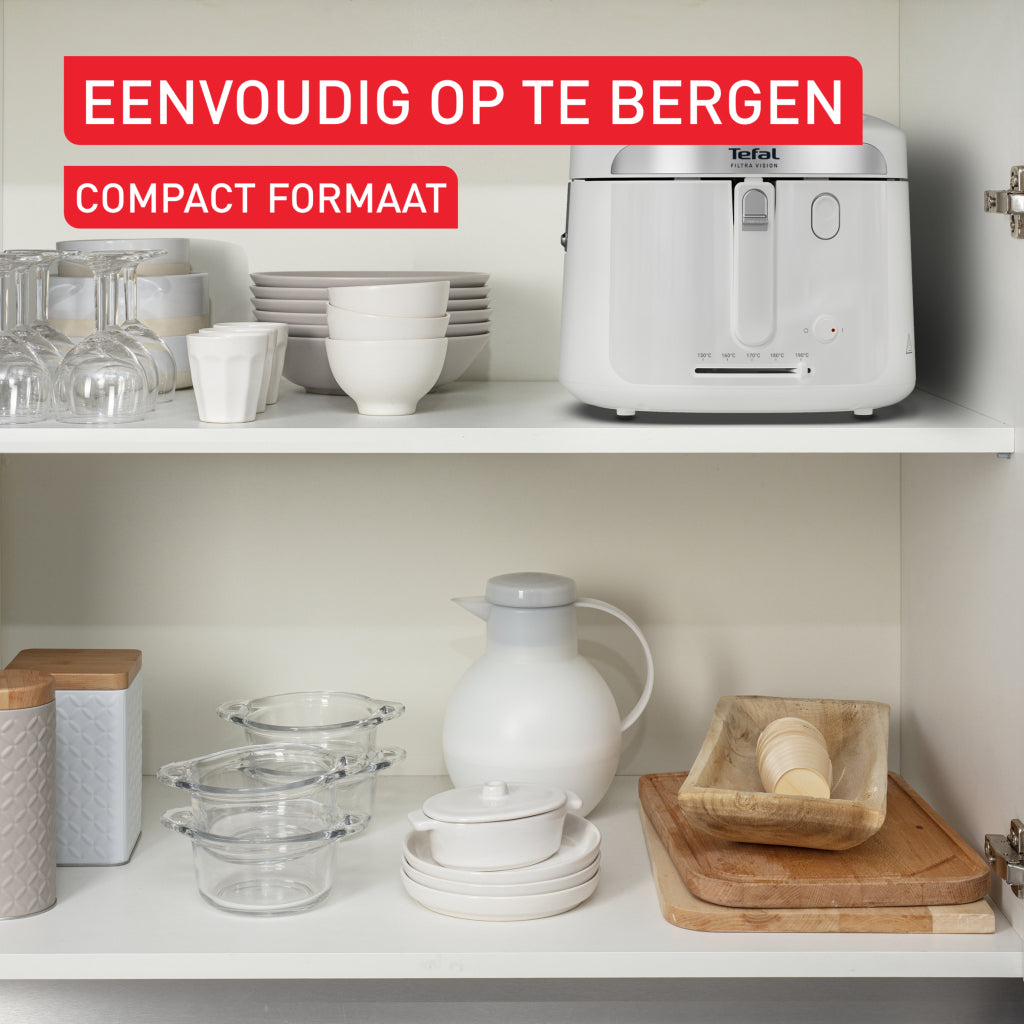 Tefal Ff2541 One New Friteuse 2.1L 1900W Wit