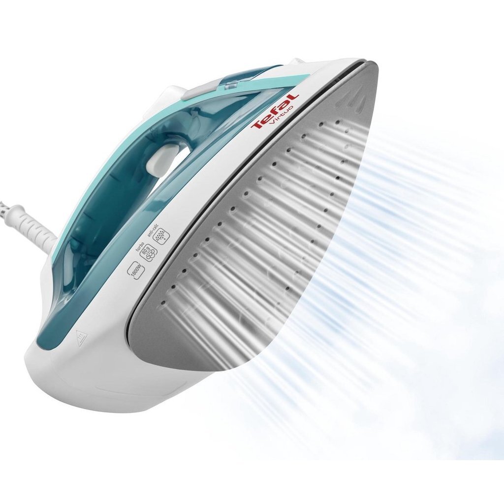 Tefal Fv1710 Virtuo Stoomstrijkijzer 1800W  Turquoise/Wit