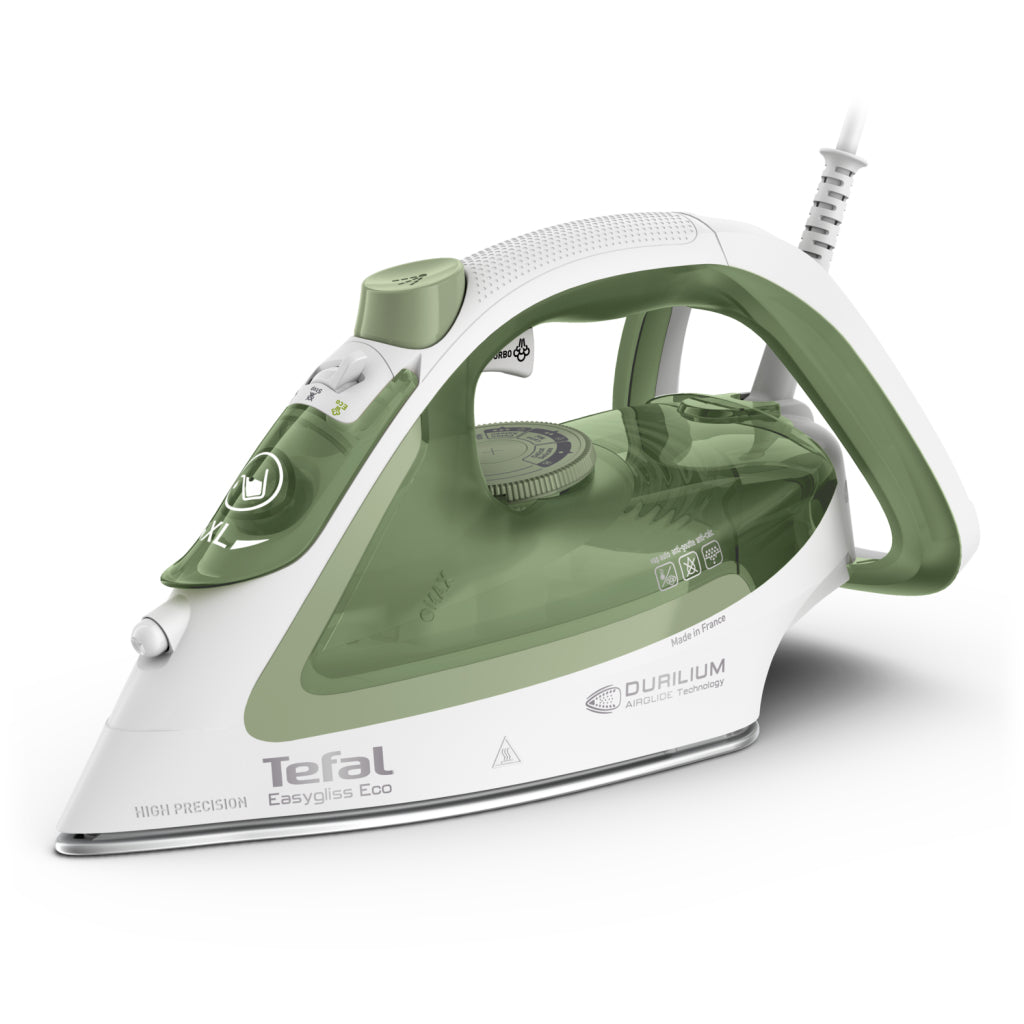 Tefal Fv5781 Easygliss Eco Stoomstrijkijzer Groen/Wit