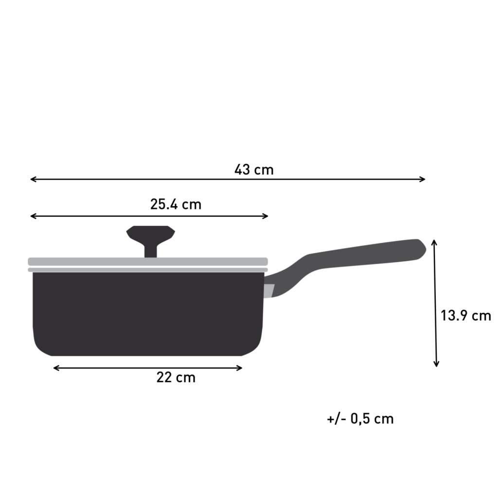 Tefal Kookgerei Tefal Cook &Amp; Change Keramisch Hapjespan 24 Cm Pfas-Vrij  Met Deksel Keramische Antiaanbaklaag Geschikt Voor Inductie