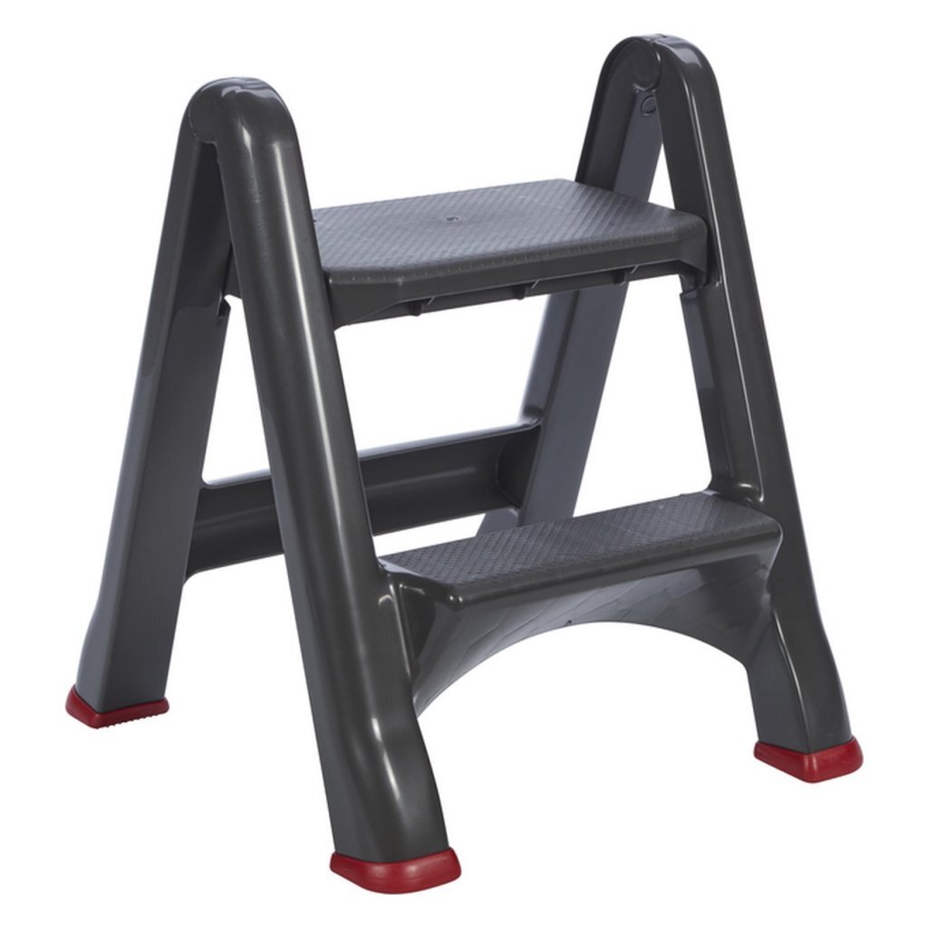 Curver Opstapje Inklapbaar 49.5X17.2X64 Cm Antraciet/Rood