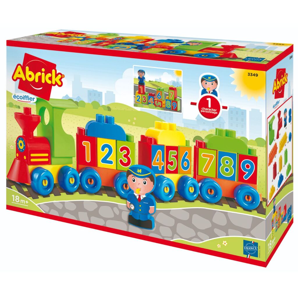 Abrick Cijfers En Blokken Trein