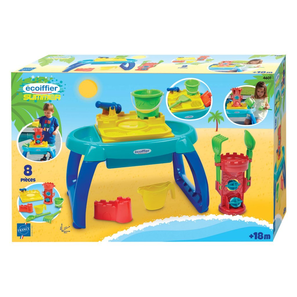 Ecoiffier Zand-Water Tafel 50X37X66 Cm