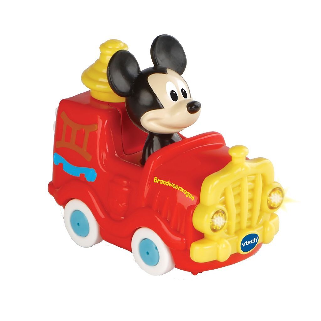 Vtech Toet Toet Auto Disney Mickey Brandweerwagen + Licht En Geluid
