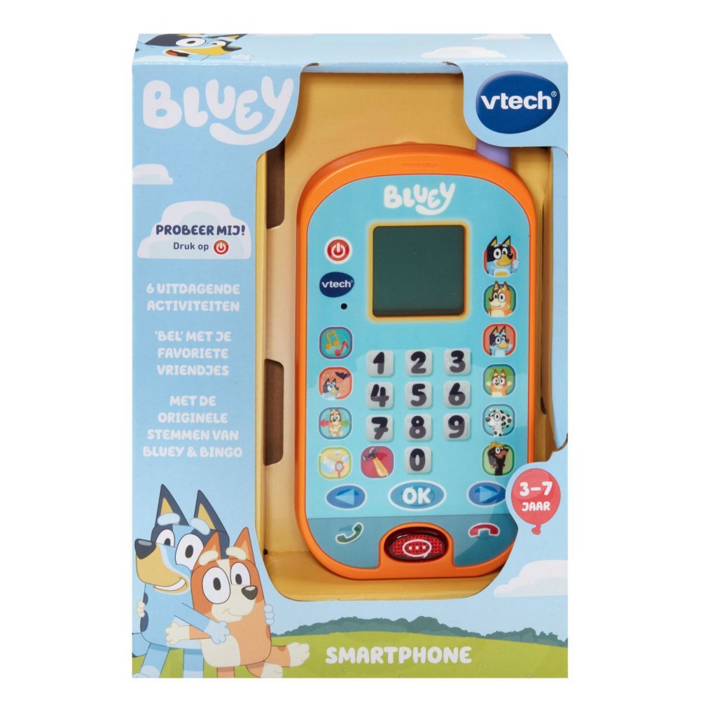 Vtech Bluey Smartphone + Licht En Geluid
