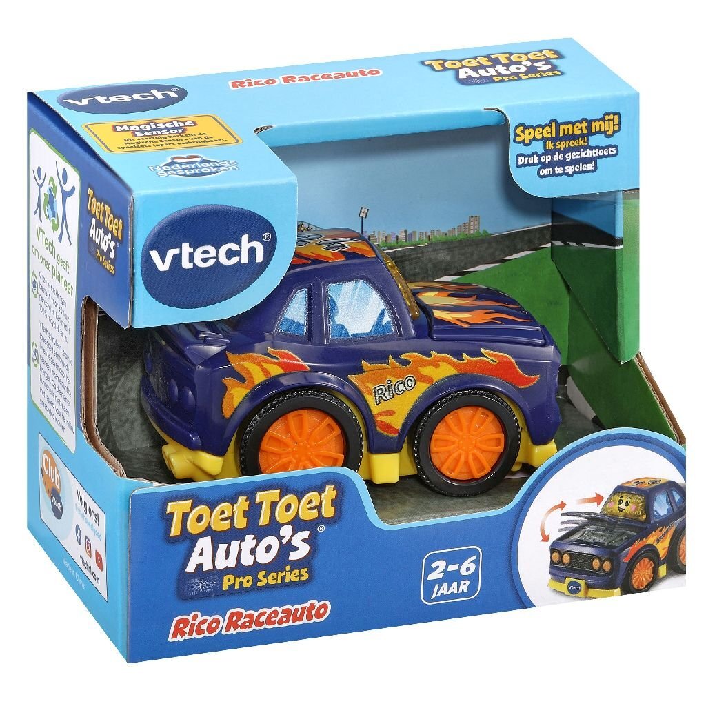 Vtech Toet Toet Rico Raceauto + Licht En Geluid