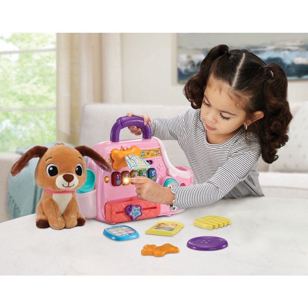 Vtech Baby Reis &Amp; Leer Puppytas + Licht En Geluid