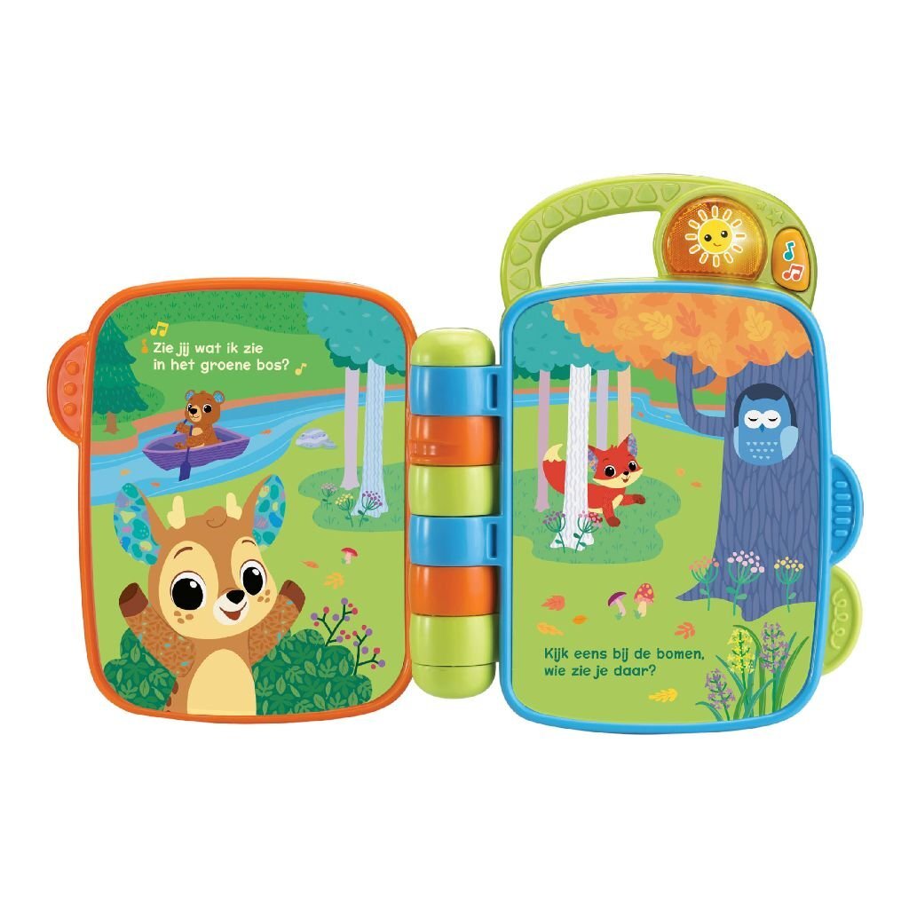 Vtech Baby Dierenvriendje Muziekboek + Licht