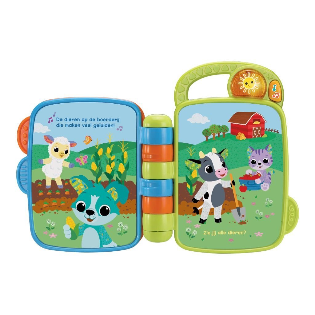 Vtech Baby Dierenvriendje Muziekboek + Licht