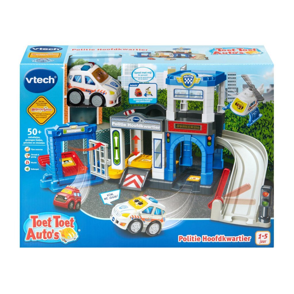 Vtech Toet Toet Politie Hoofdkwartier + Licht En Geluid
