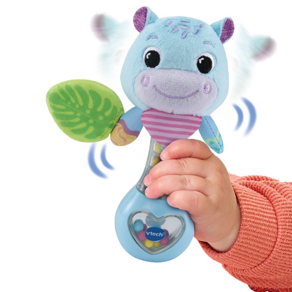 Vtech Baby Nijlpaard Rammelaar Blauw