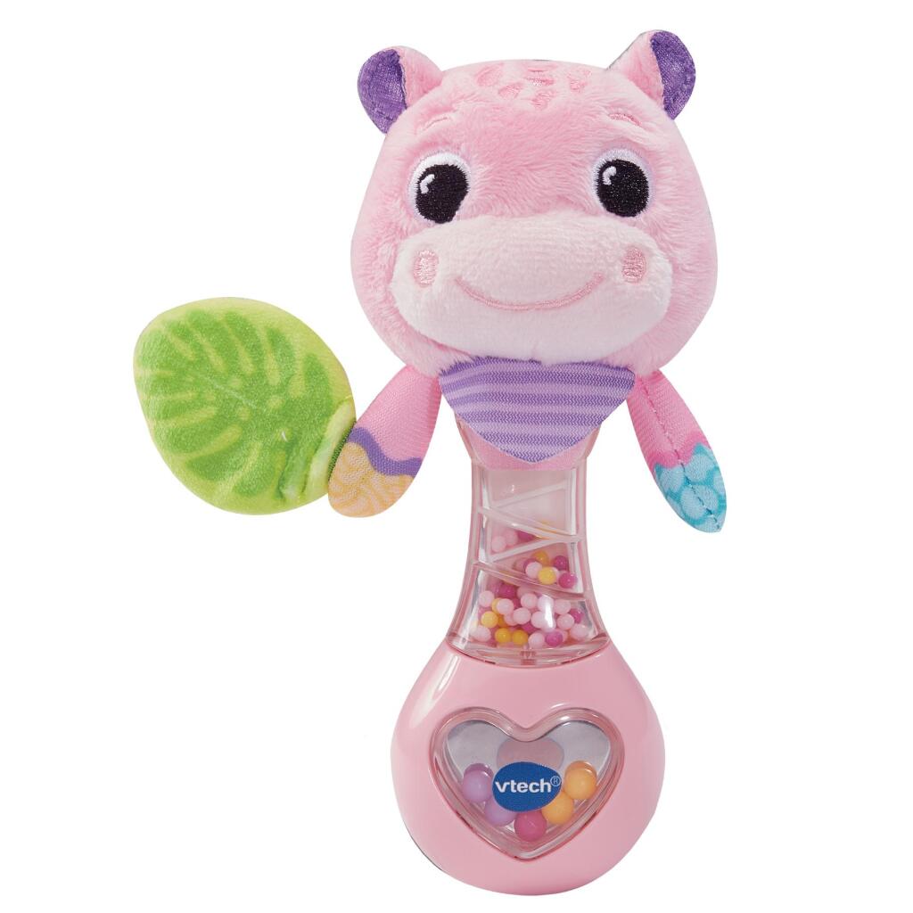 Vtech Baby Nijlpaard Rammelaar Roze