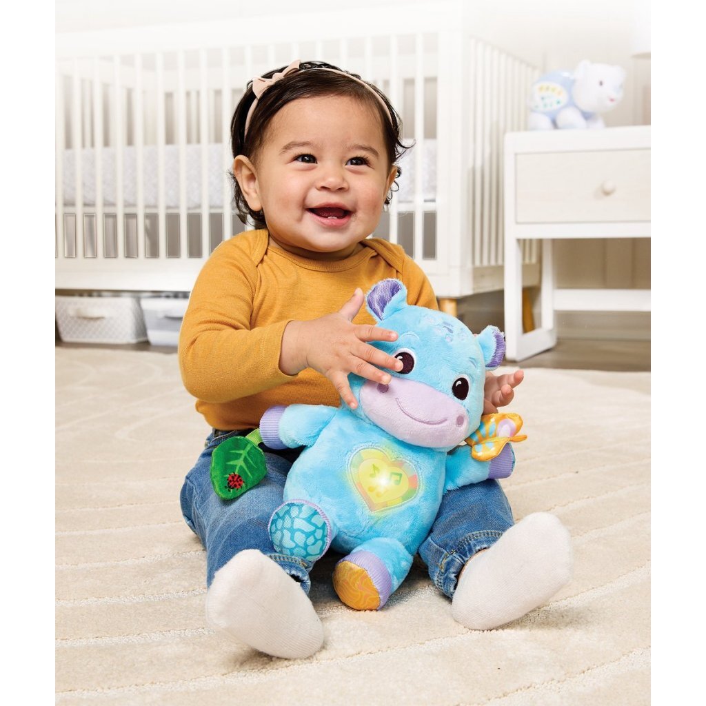 Vtech Baby Knuffel Nijlpaardje + Licht En Geluid