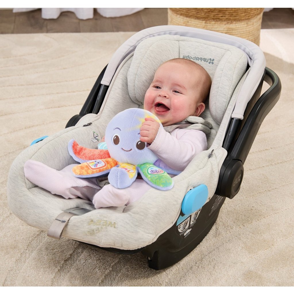 Vtech Baby Knuffel En Speel Octopus + Licht En Geluid