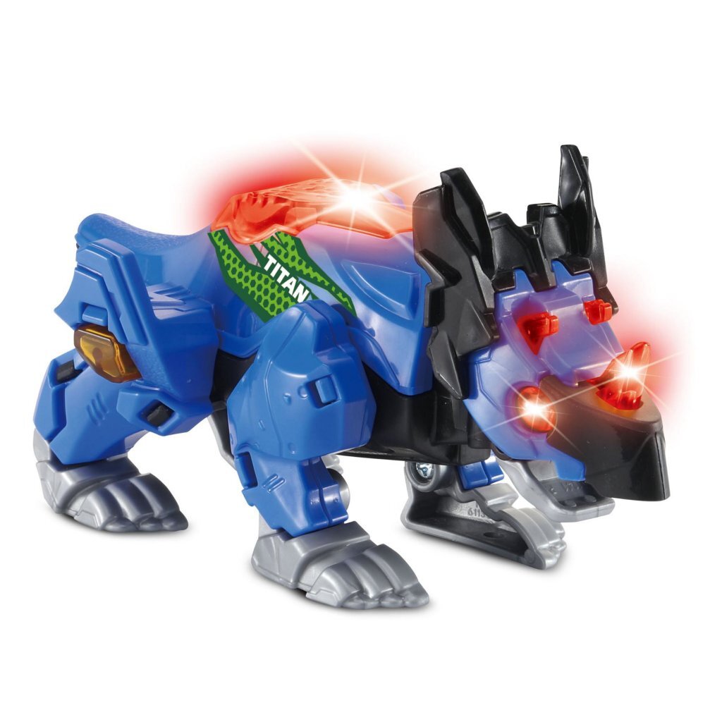 Vtech Switch And Go Dino Titan Triceratops + Licht En Geluid