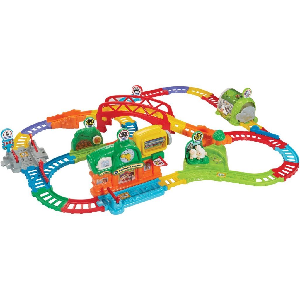 Vtech Toet Toet Avonturen Treinset Met Lucas Locomotief + Licht En Geluid