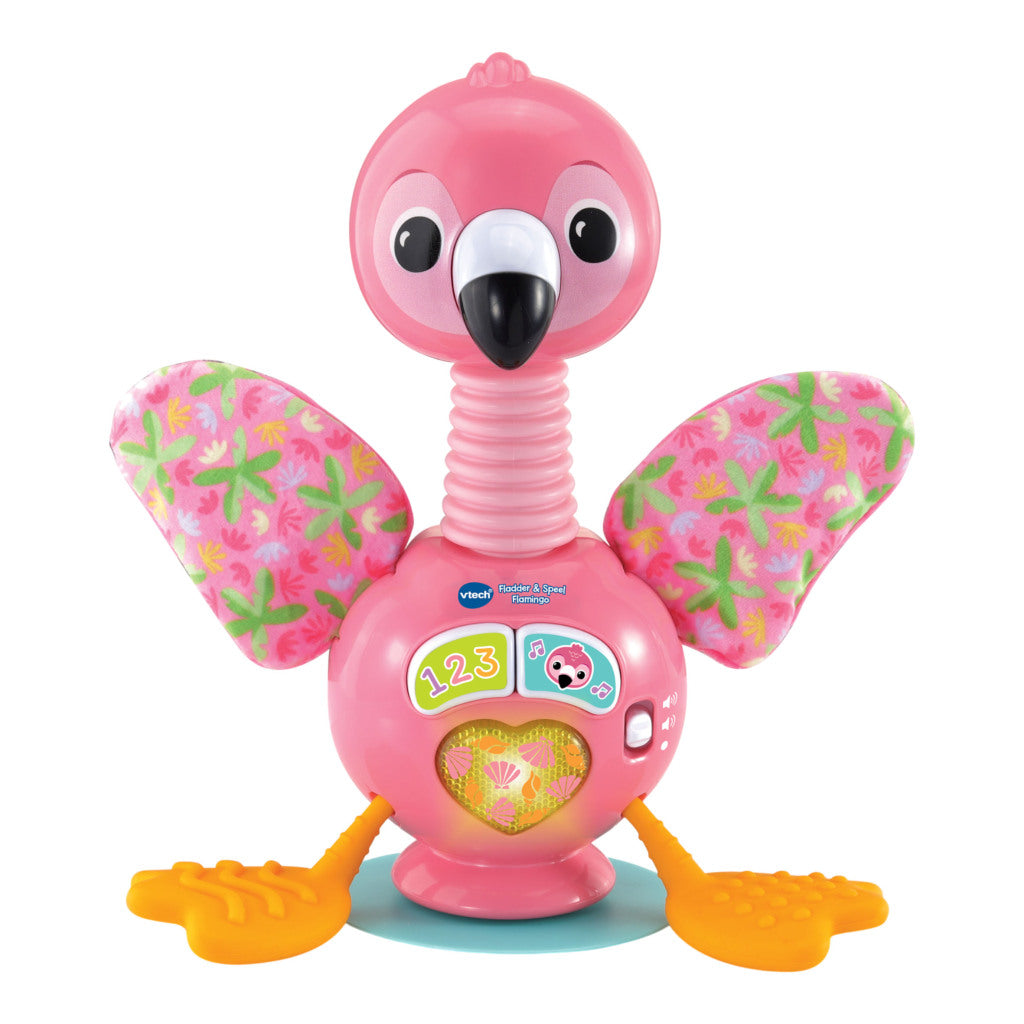 Vtech Baby Fladder En Speel Flamingo + Licht En Geluid