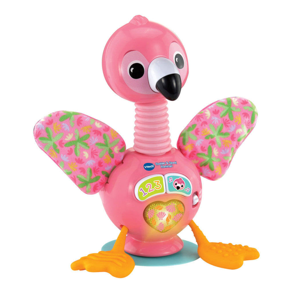 Vtech Baby Fladder En Speel Flamingo + Licht En Geluid