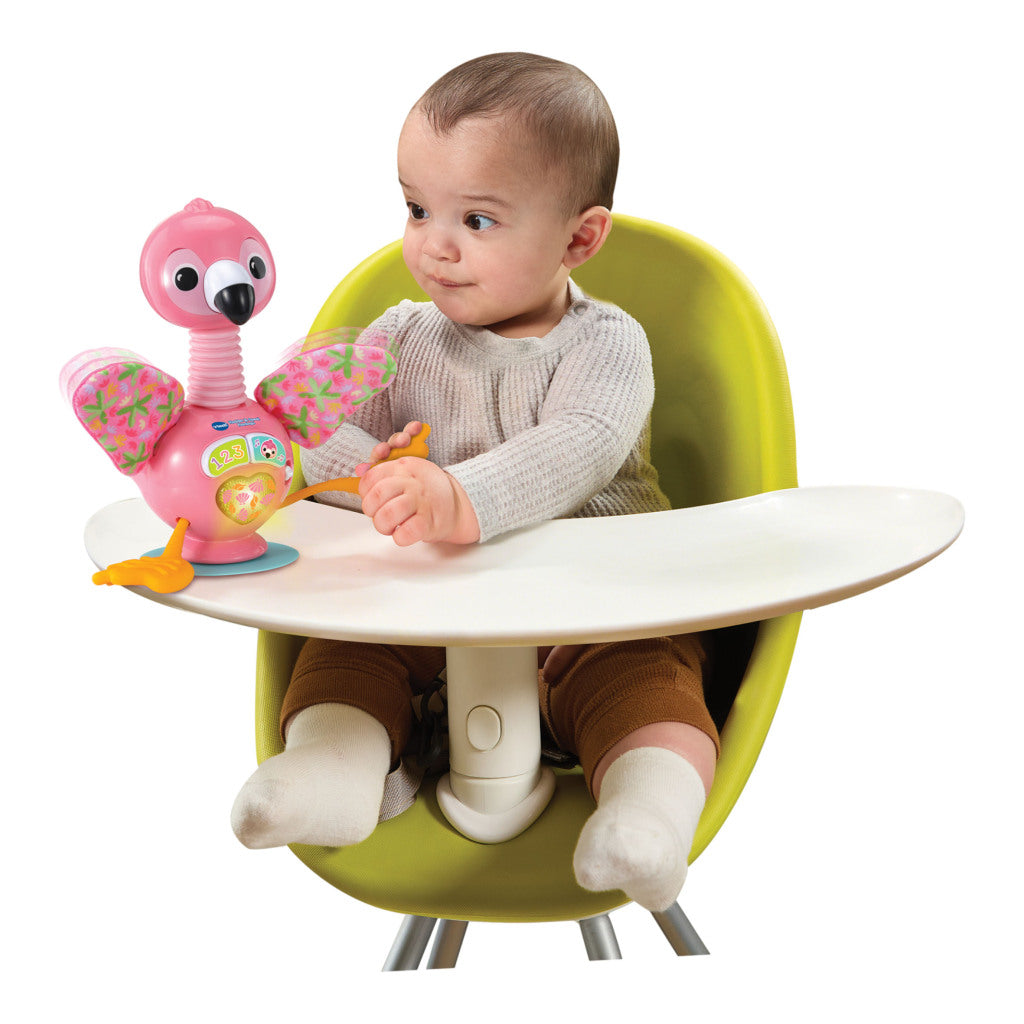 Vtech Baby Fladder En Speel Flamingo + Licht En Geluid