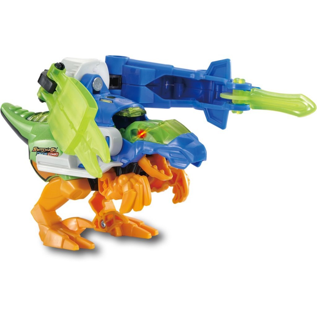 Vtech Switch &Amp; Go Power Up Vic Velociraptor + Licht En Geluid