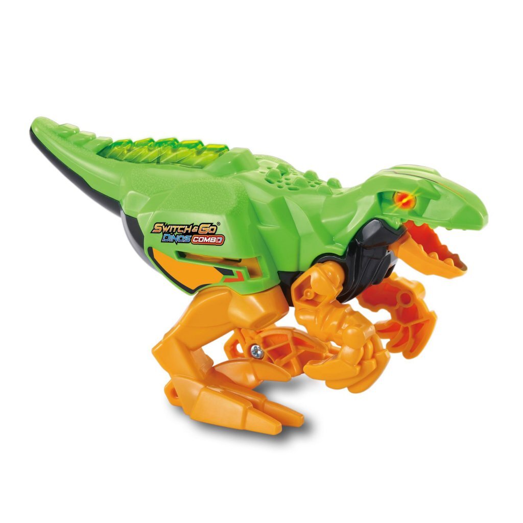 Vtech Switch &Amp; Go Power Up Vic Velociraptor + Licht En Geluid