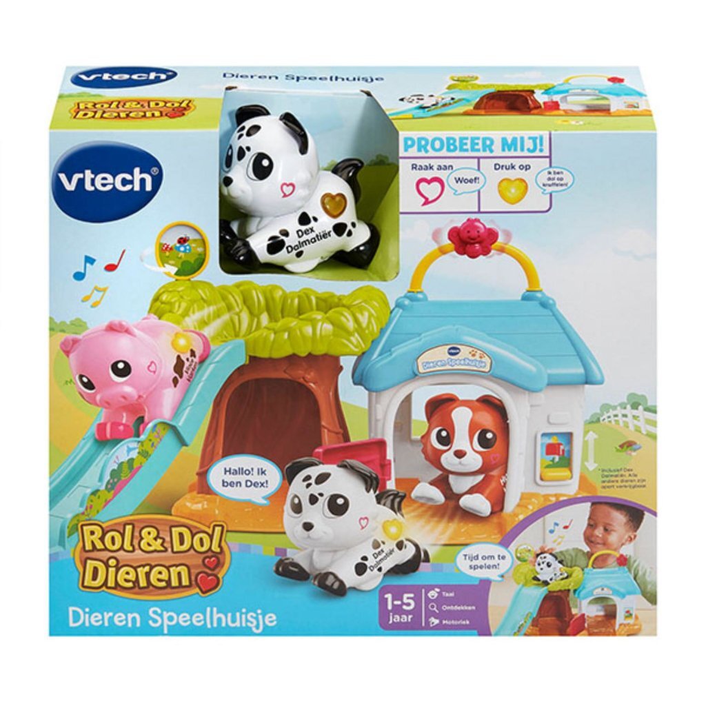 Vtech Rol &Amp; Dol Dieren Speelhuisje + Geluid