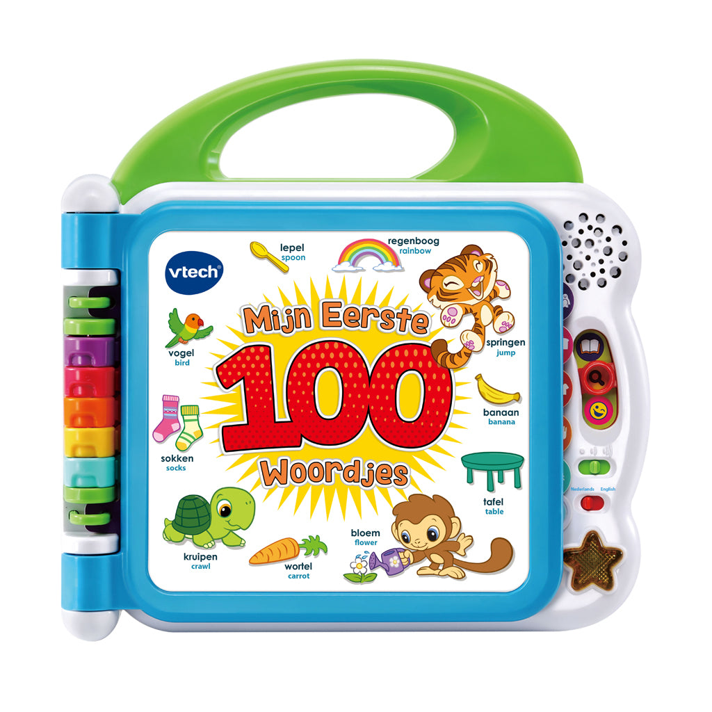 Vtech Mijn Eerste 100 Woordjes Nl En Eng Met Licht En Geluid