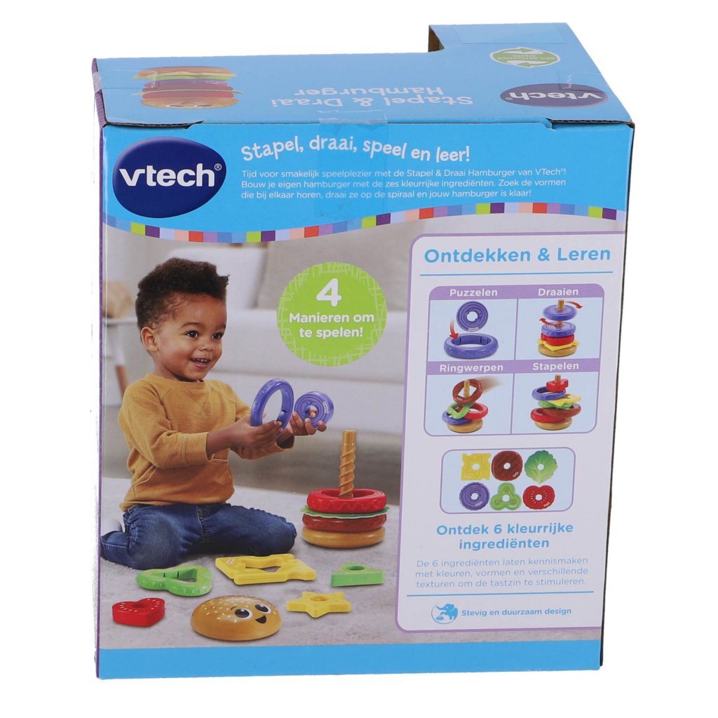 Vtech Stapel & Draai Hamburger