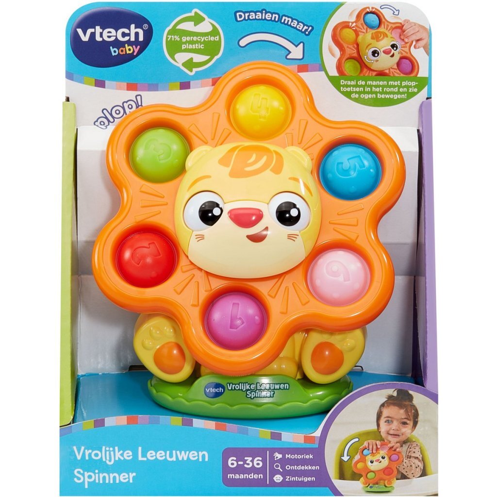 Vtech Baby Leeuw Spinner