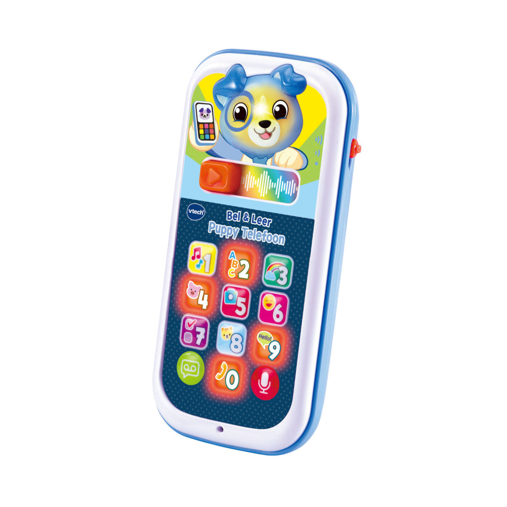 Vtech Baby Bel En Leer Puppy Telefoon + Licht En Geluid