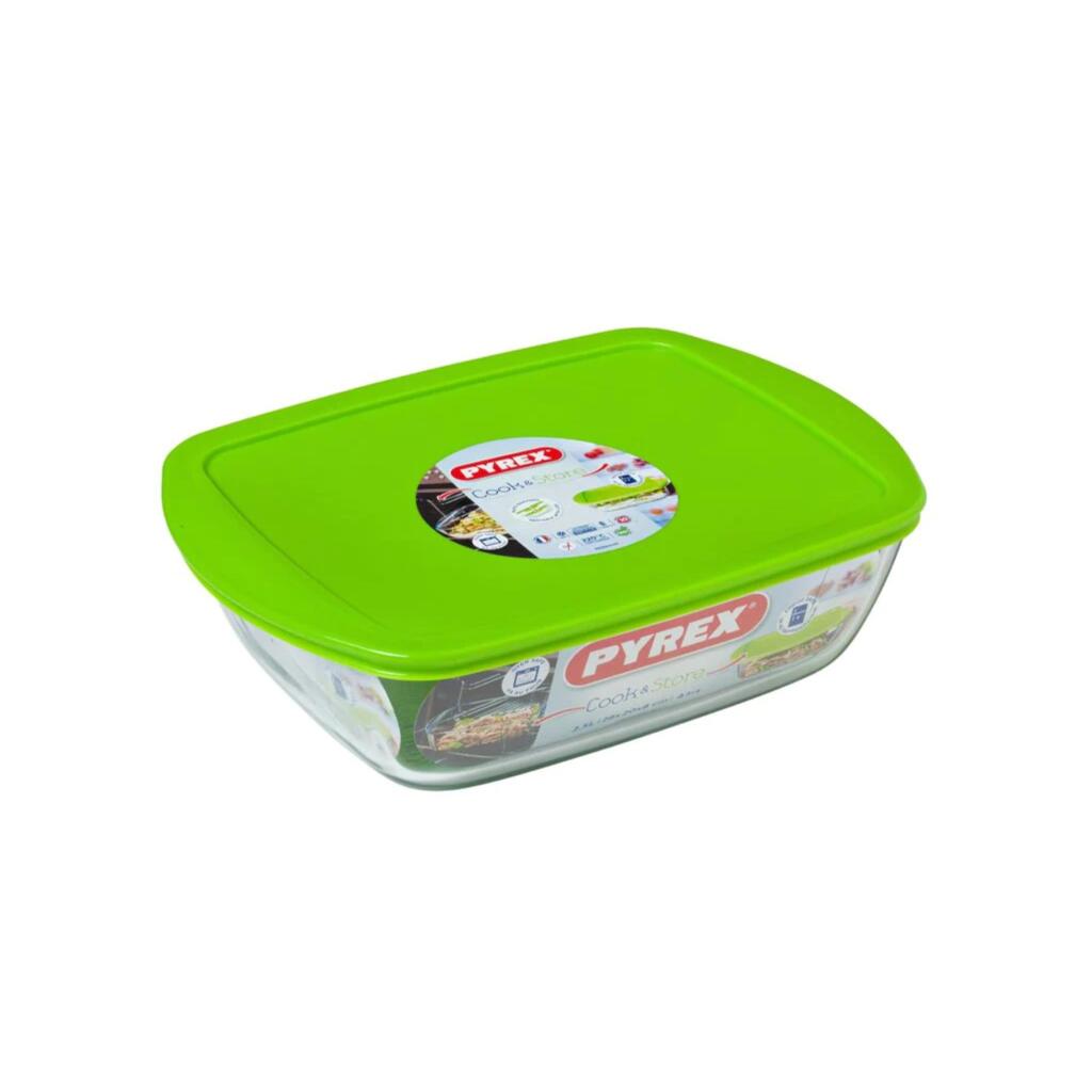 Pyrex Cook & Store 1,2L Schaal Met Deksel Deksel