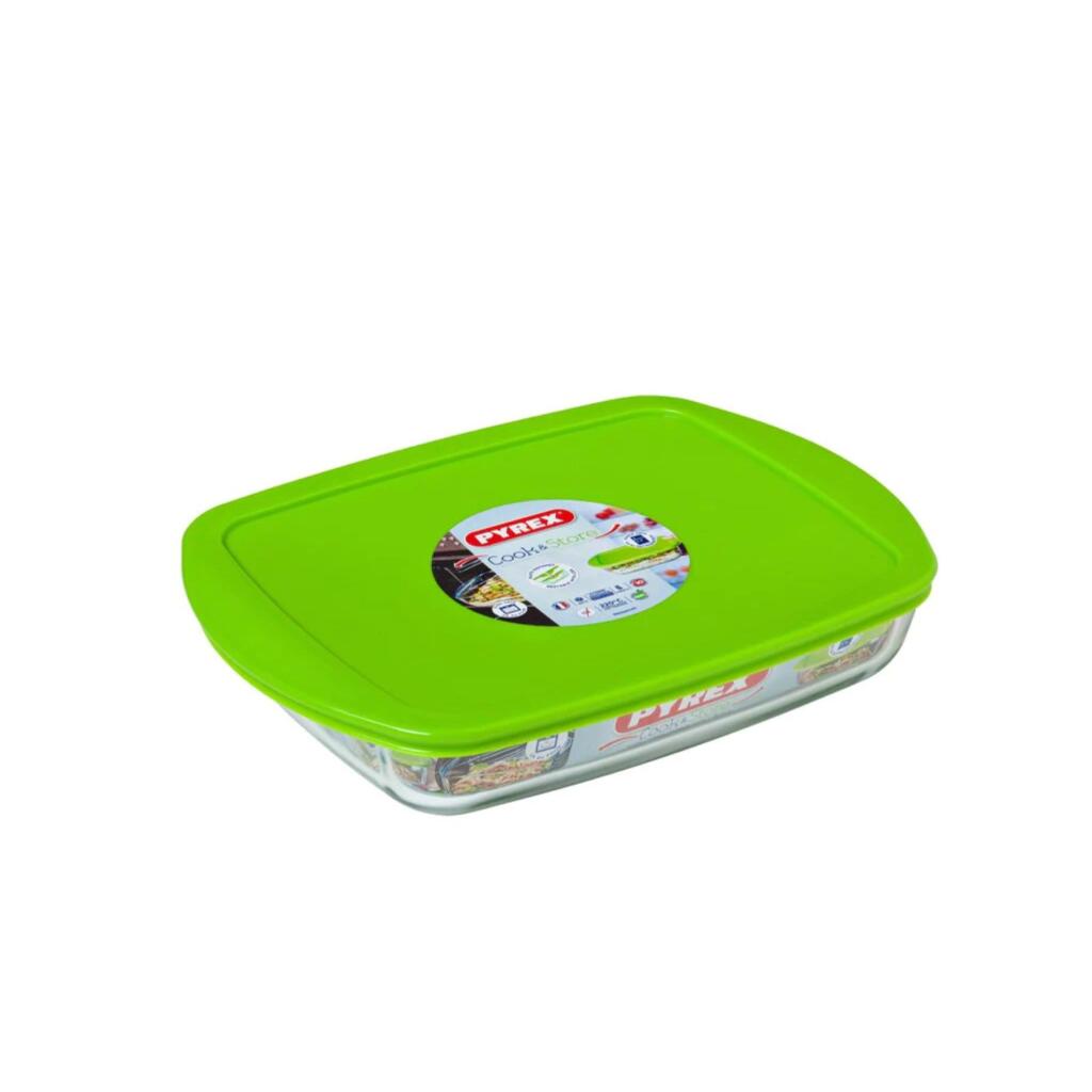 Pyrex Cook&Store 1,7L 28X20Cm Schaal Met Deksel Deksel