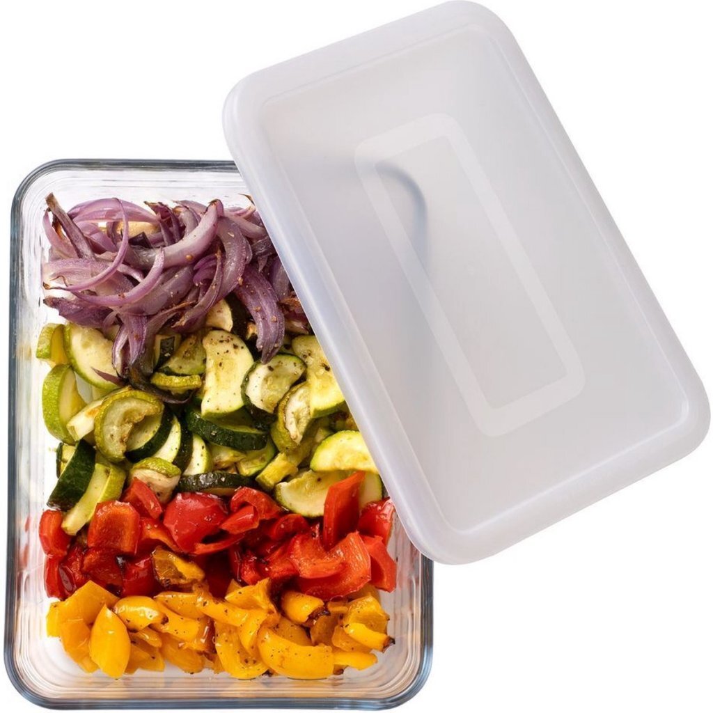 Pyrex Cook &Amp; Freeze Classic Glazen Ovenschalen 1.5+2.6L Transparant