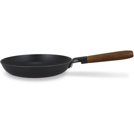 Beka Mandala Koekenpan Met Houten Steel 28 Cm Zwart